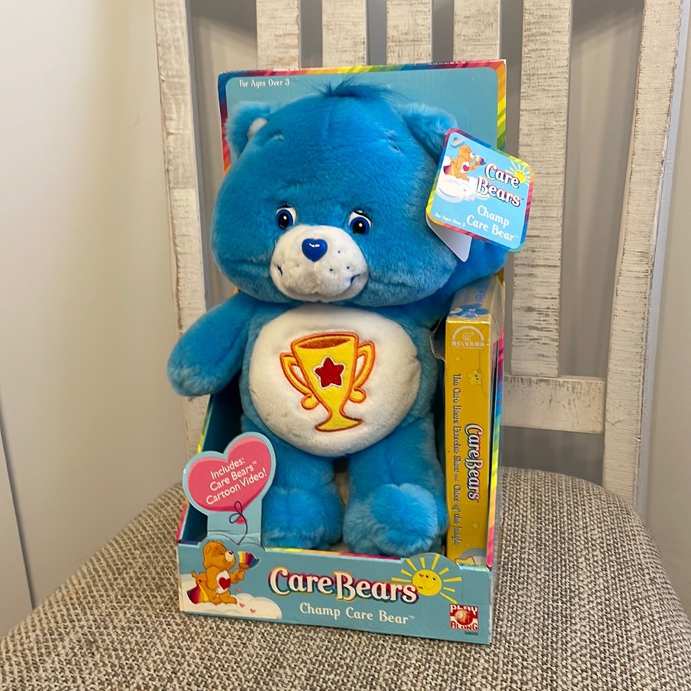 Carebears play along plush Champ